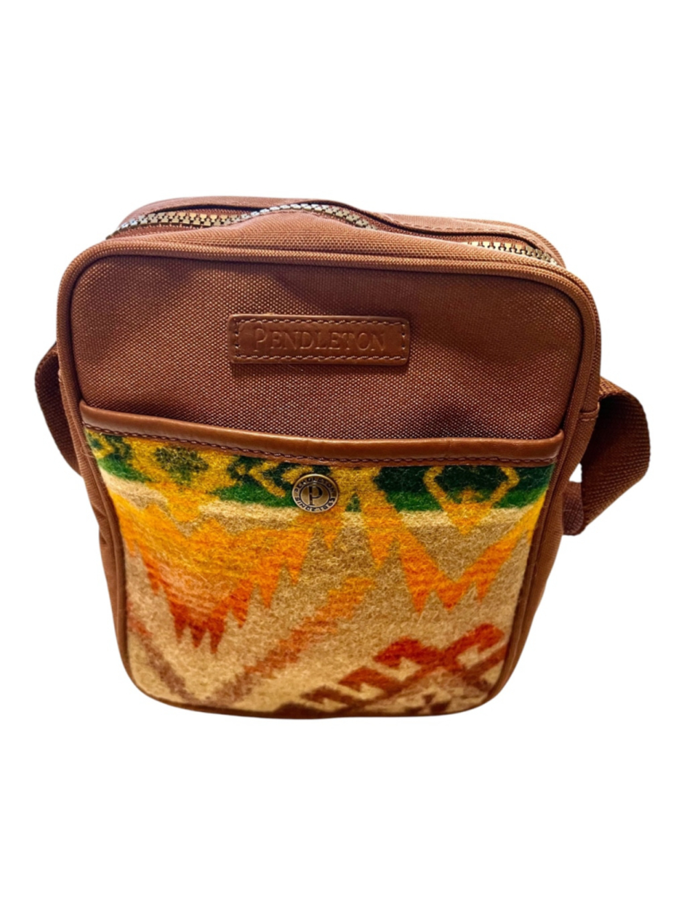 Pendleton Alto Mesa Crossbody Satchel Wool Blend with Cotton